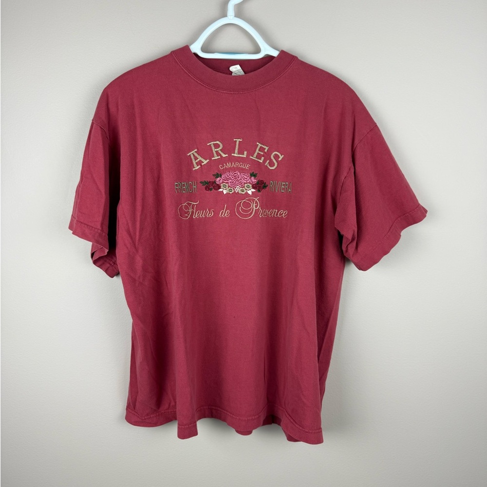 Vintage 90’s French Riviera Single Stitch Graphic T-Shirt large